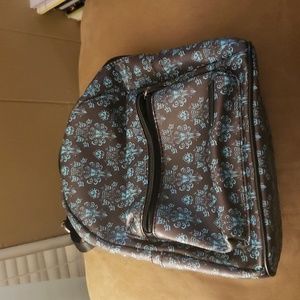 Haunted mansion wallpaper mini backpack